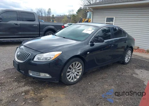 2011 Buick Regal Cxl Russelsheim from USA, damaged, VIN W04GS5EC5B1107772